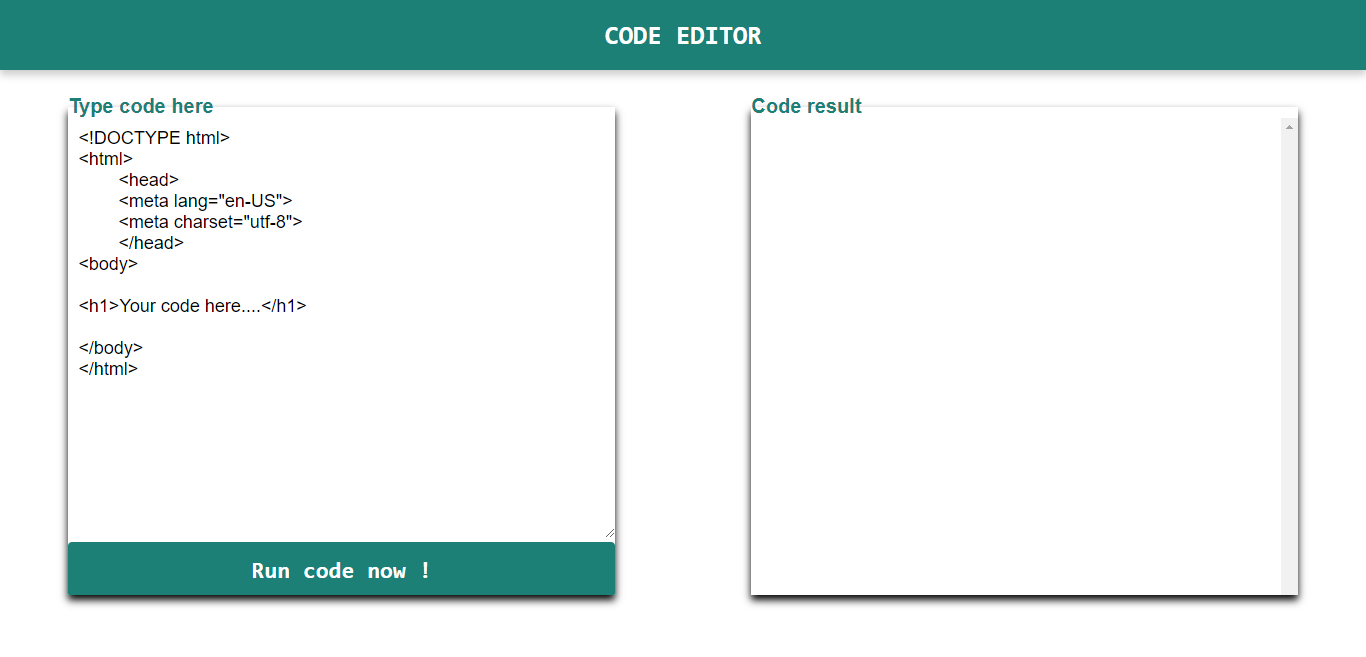 Code Editor